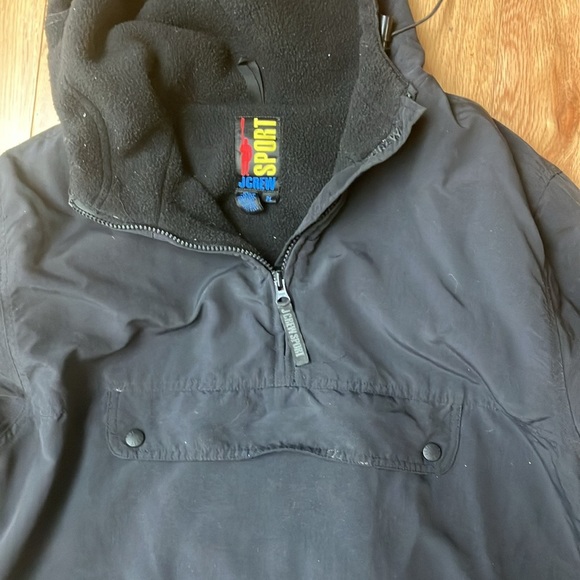 Vintage 90s J. Crew Sport Petite Large pullover jacket - Picture 2 of 6